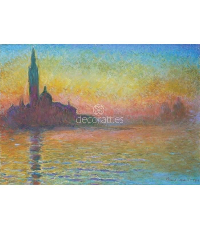 Decoratt San Giorgio Maggiore au crepuscule