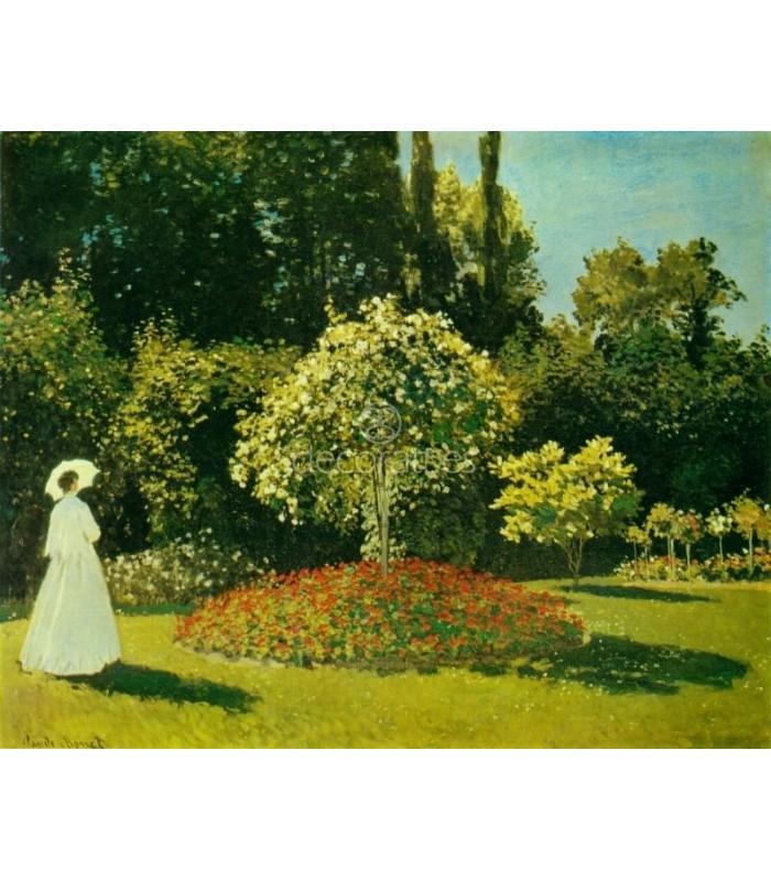 Decoratt Señorita en el jardin (Sainte Adresse)