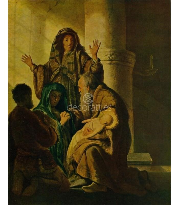 Decoratt Simeon en el templo