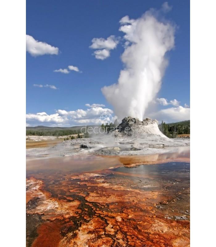 Decoratt Yellowstone Castle Geysir