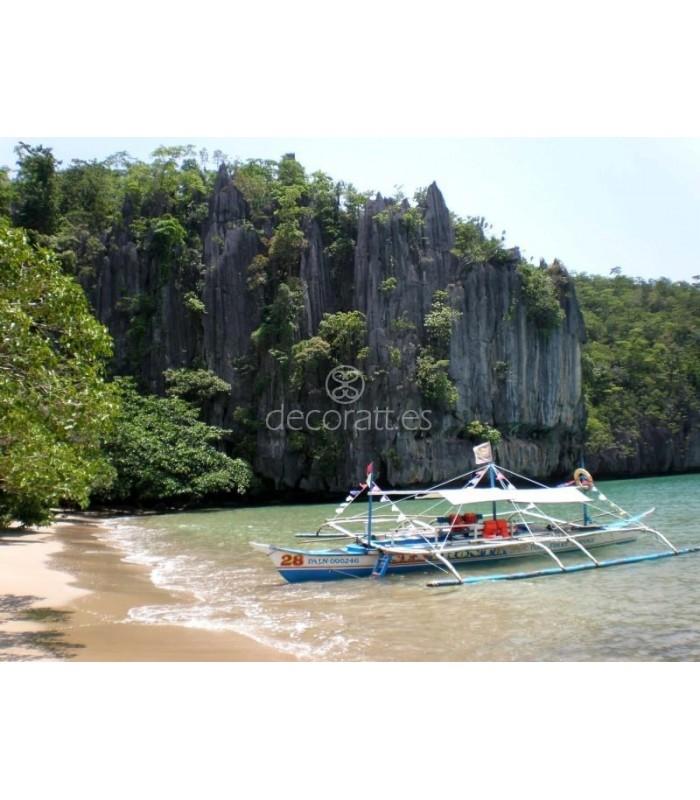Decoratt Docking area to Underground River Islas Filipinas