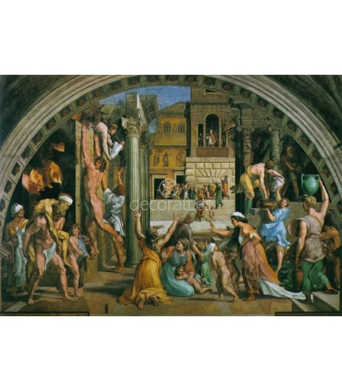 Decoratt El incendio del Borgo Vaticano Sala del incendio del Borgo