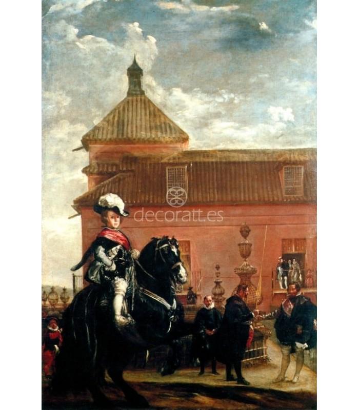 Decoratt El principe Baltasar Carlos en el picadero