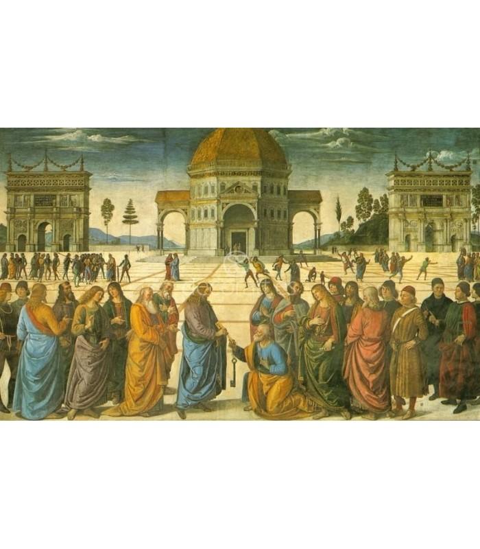 Decoratt Entrega de la llaves del Vaticano Capilla Si/tina