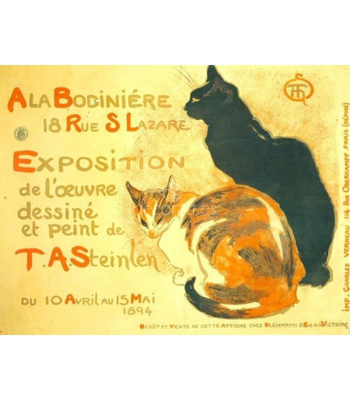 Decoratt Exposition de l´oeuvre dessinee et peinte de Steinlen