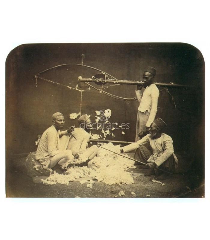 Decoratt Group of Pinjaras or Cotton-Carders Johnson & Henderson India 1857