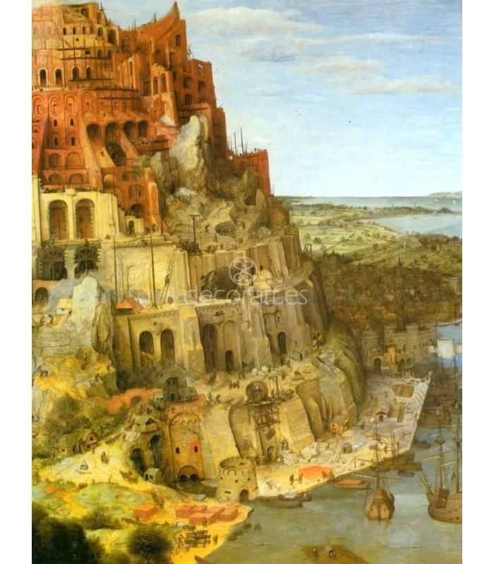 Decoratt La construccion de la Torre de Babel (Detalle)