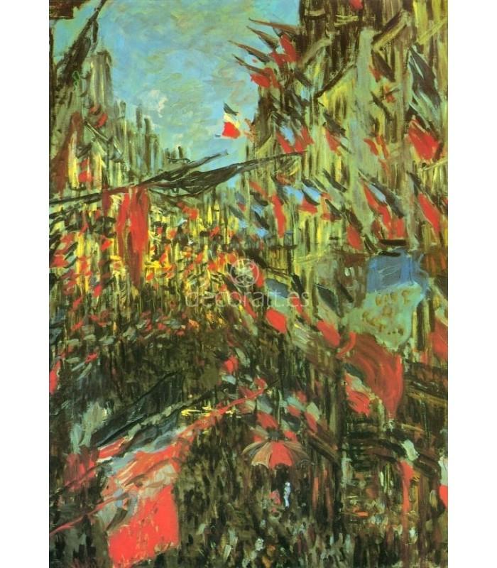 Decoratt La rue Saint Denis fiesta del 30 de junio 1878