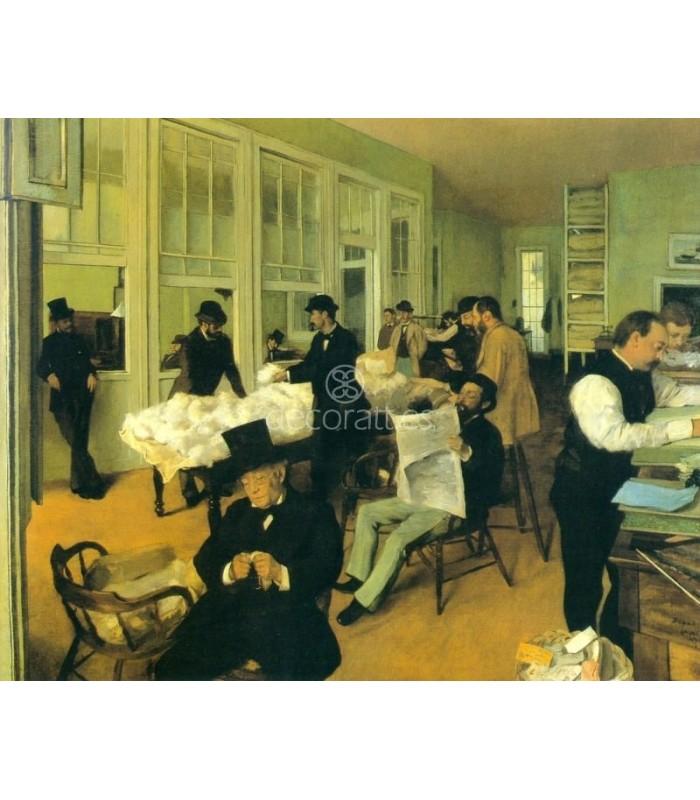 Decoratt Retratos en una oficina de algodon en Nueva Orleans