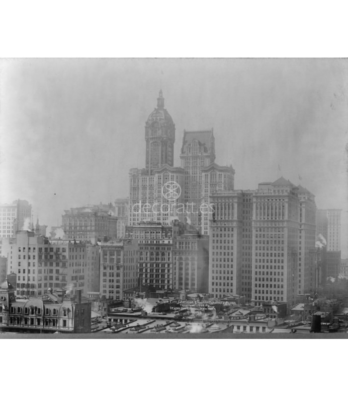 Decoratt Singer City Investing Hudson Terminal 1909