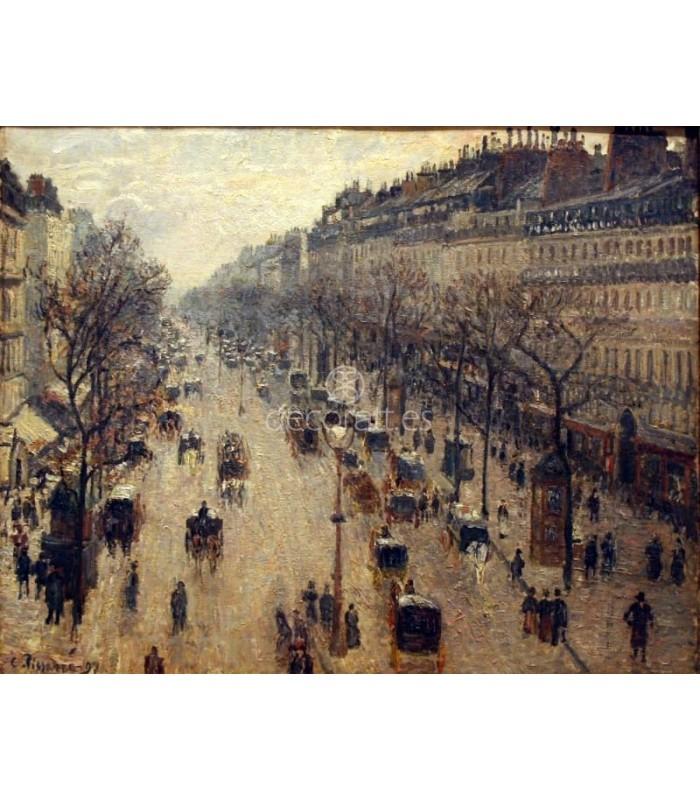 Decoratt The Boulevard Montmartre on a Winte Morning