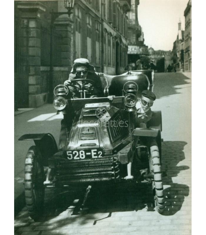 Decoratt Zissou y yo en las carreras Jaques Henri Lartigue Paris 1903