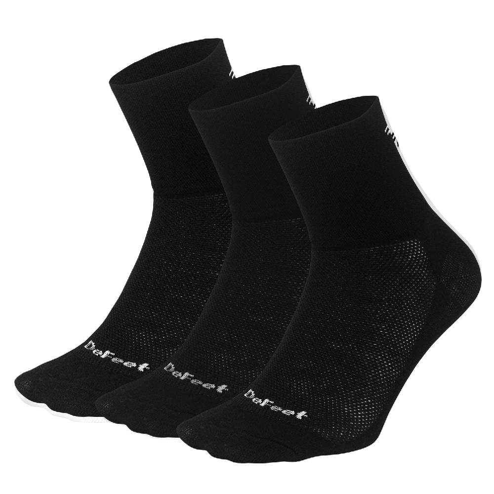 Defeet Aireator 3" D-Logo Solid 3-Pack