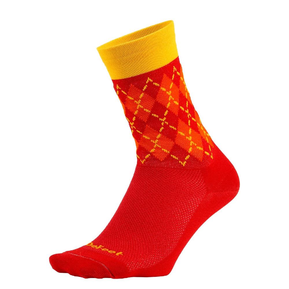 Defeet Aireator 6" Crew Argyle