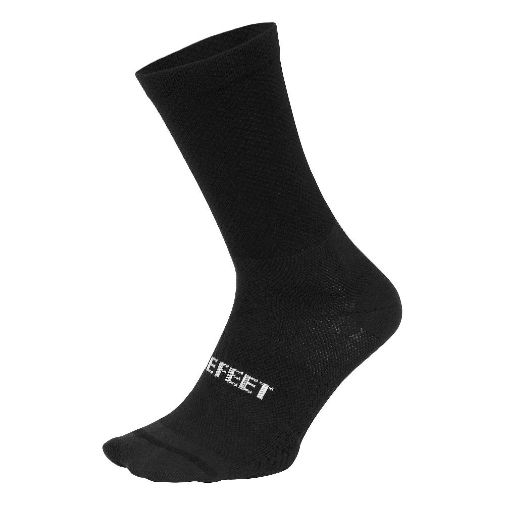 Defeet Cyclismo 6" Black w/DeFeet Tab