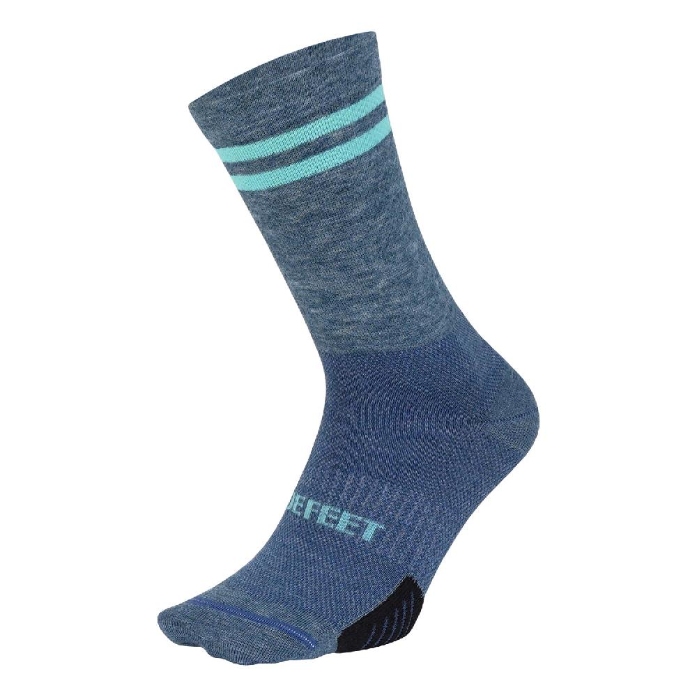 Defeet Cyclismo Wool Blend 6" - Double Stripe