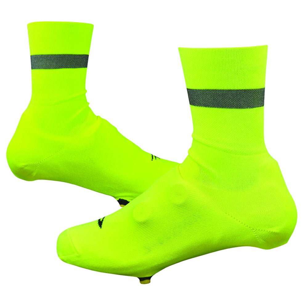 Defeet Slipstream Reflective 4" Neon Yellow