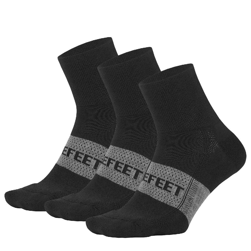 Defeet Speede Pro 3" Quarter Socks 3-Pack