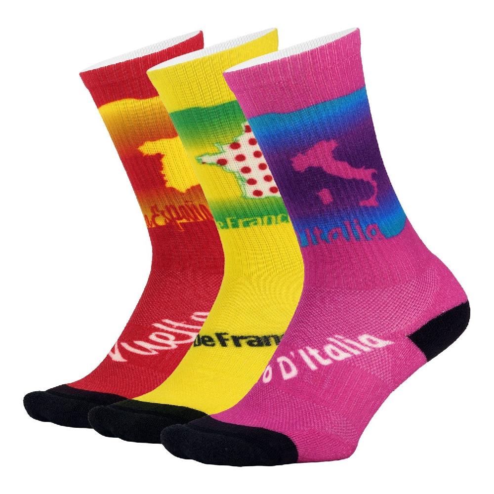 Defeet Sub360 All Day 7" Crew Big Three 3-Pack