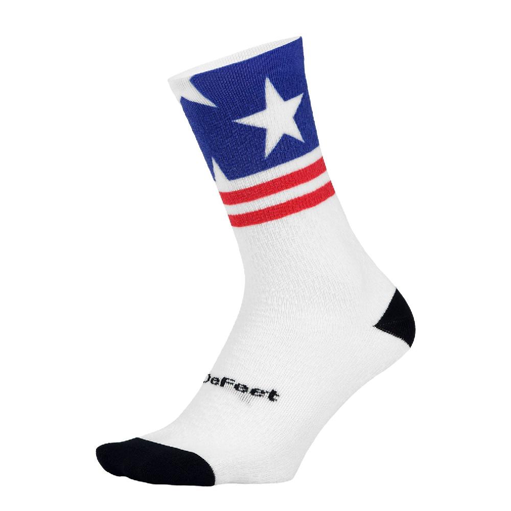 Defeet Sub360 Evo Mont Ventoux 6" Stars And Stripes
