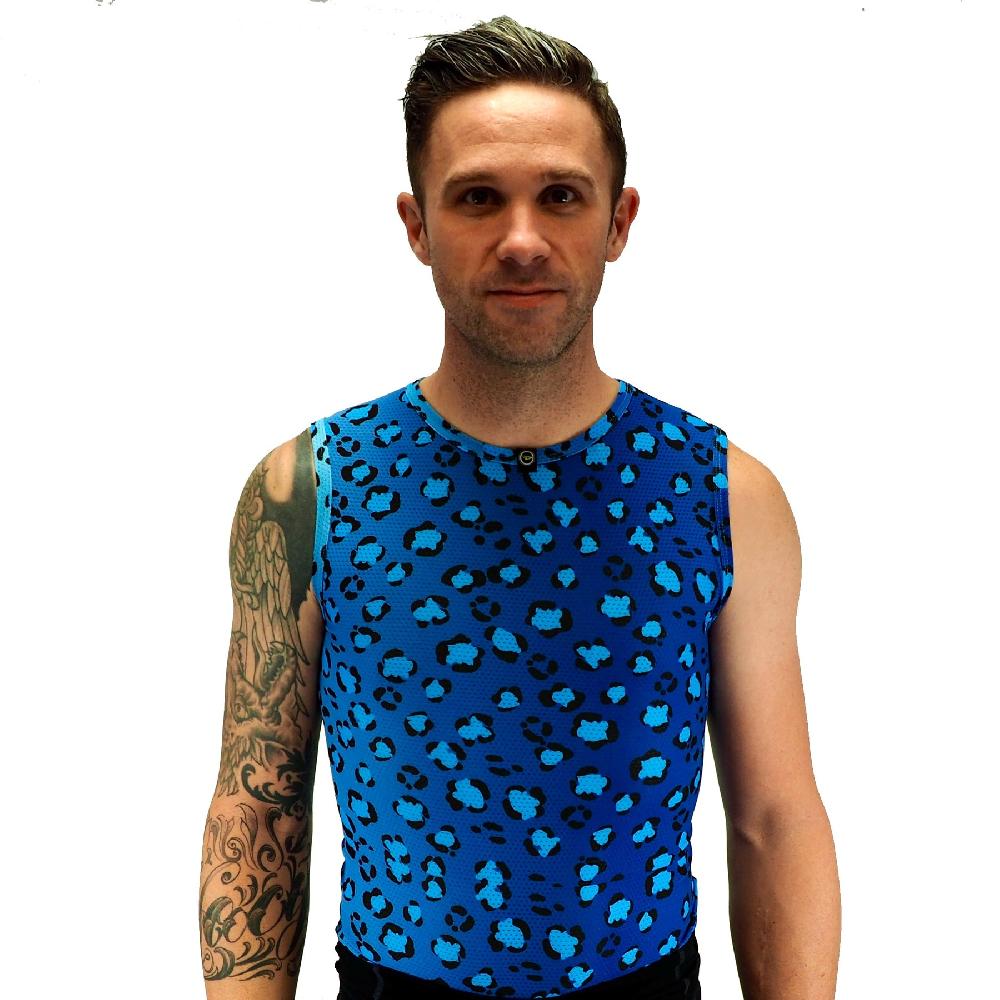 Defeet UnDLite Sublimation - Blue Leopard
