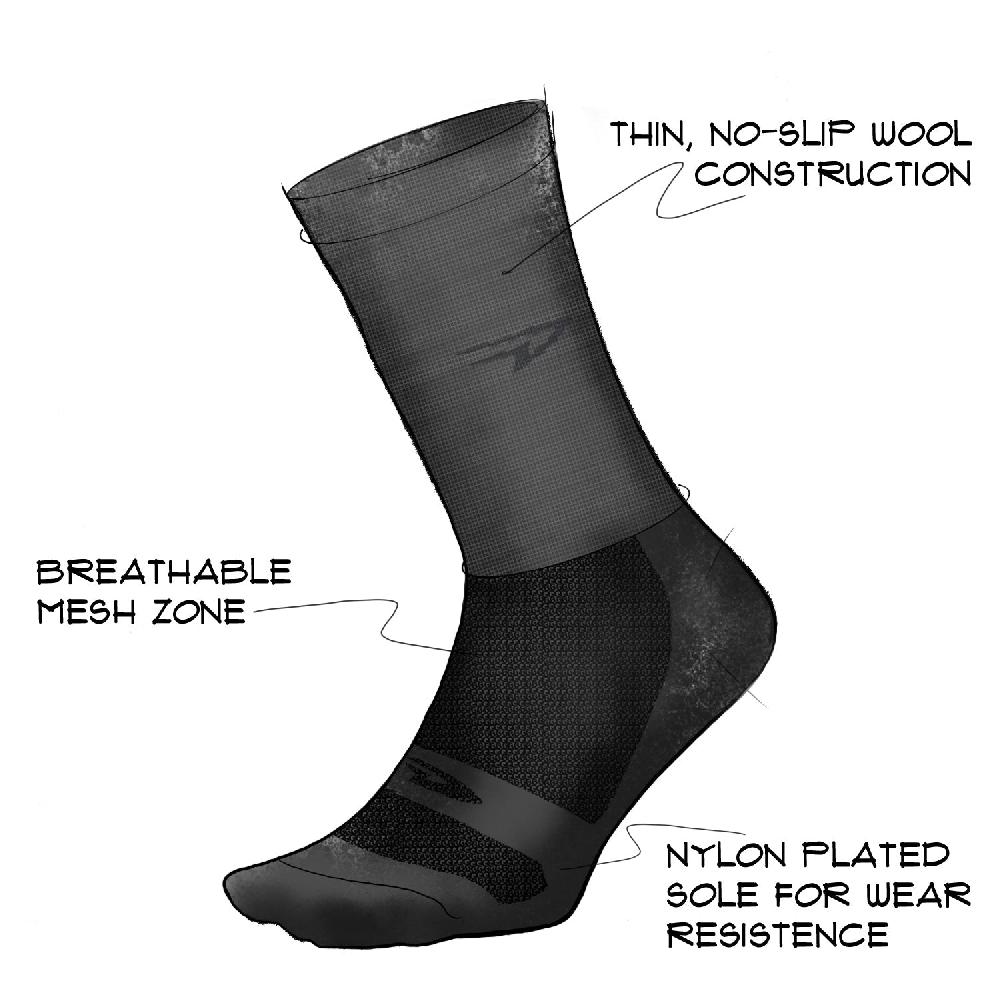 Defeet Wooleator 5" D-Logo Low Crew