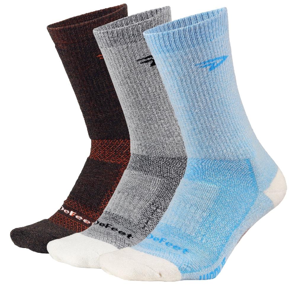 Defeet Woolie Boolie 6" Blaze 3-Pack