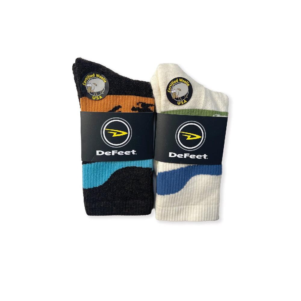 Defeet Woolie Boolie Crew Spruce 2-Pack