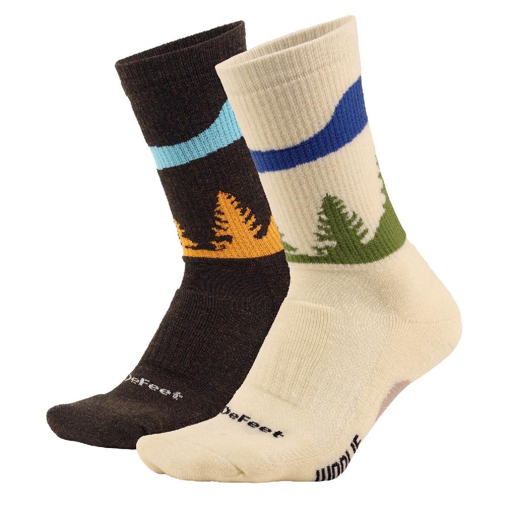 Defeet Woolie Boolie Crew Spruce 2-Pack