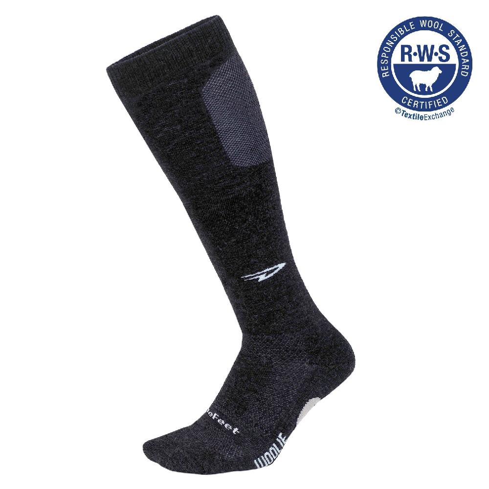 Defeet Woolie Boolie Knee High D-Logo Charcoal