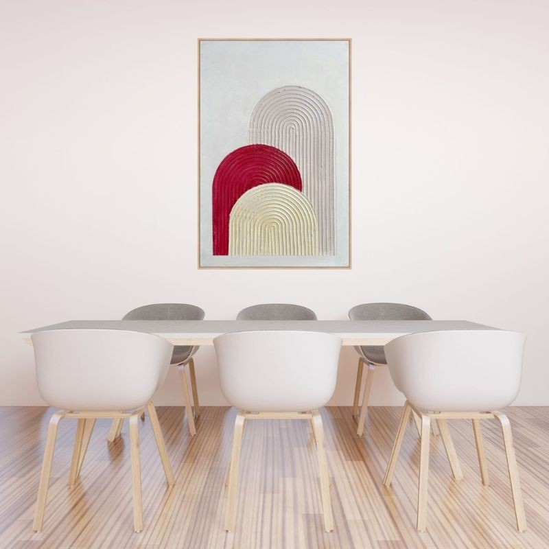 Dekoarte Cuadro En Relieve Con Marco De Madera Arcos