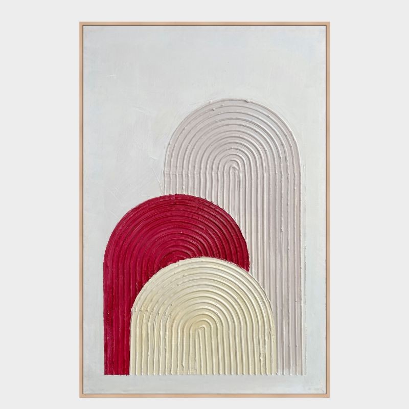 Dekoarte Cuadro En Relieve Con Marco De Madera Arcos