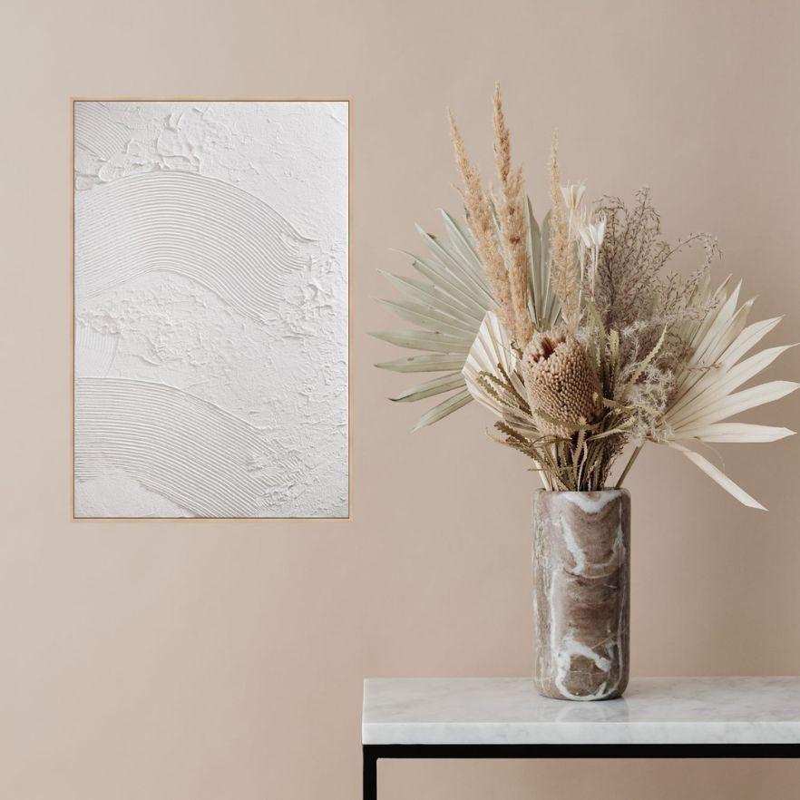 Dekoarte Cuadro En Relieve Con Marco De Madera Brisa