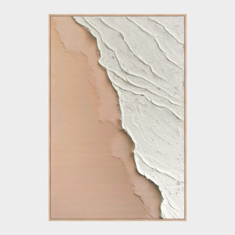 Dekoarte Cuadro En Relieve Con Marco De Madera Costa