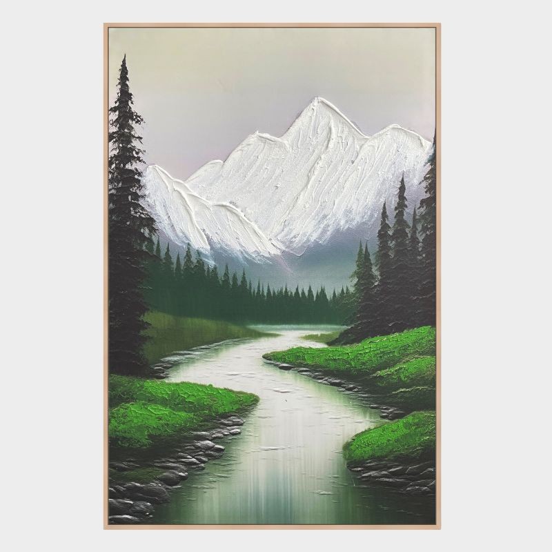 Dekoarte Cuadro en relieve con marco de madera Fauno