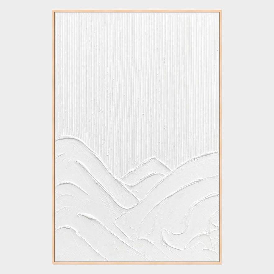 Dekoarte Cuadro En Relieve Con Marco De Madera Marea