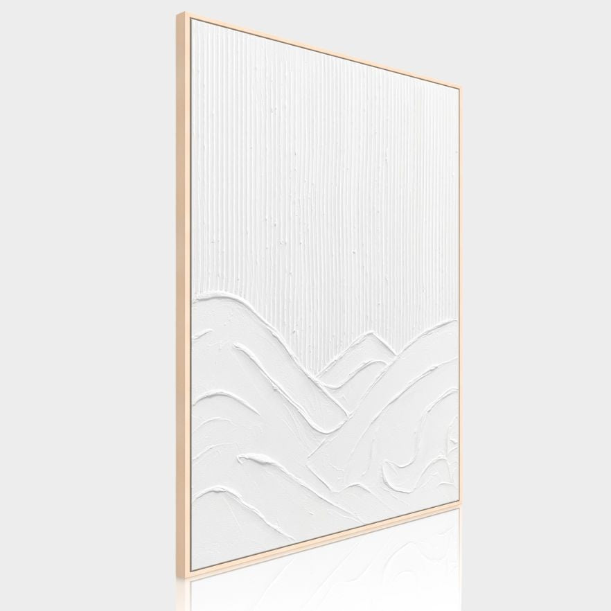 Dekoarte Cuadro en relieve con marco de madera Marea