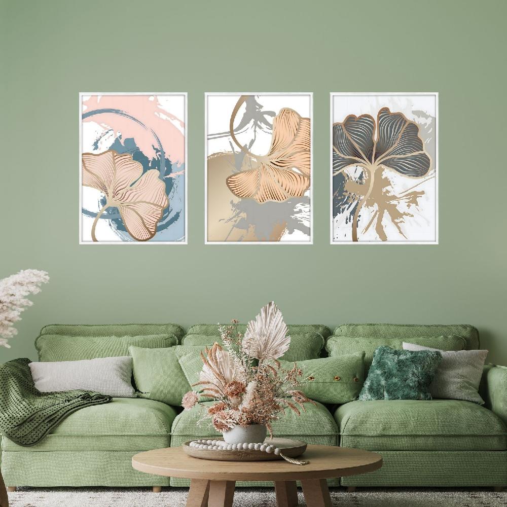 Dekoarte Cuadro Con Marco Blanco Fleur