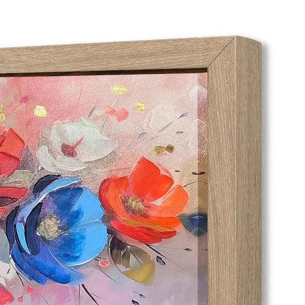 Dekoarte Cuadro Pintado A Mano Armonia Floral