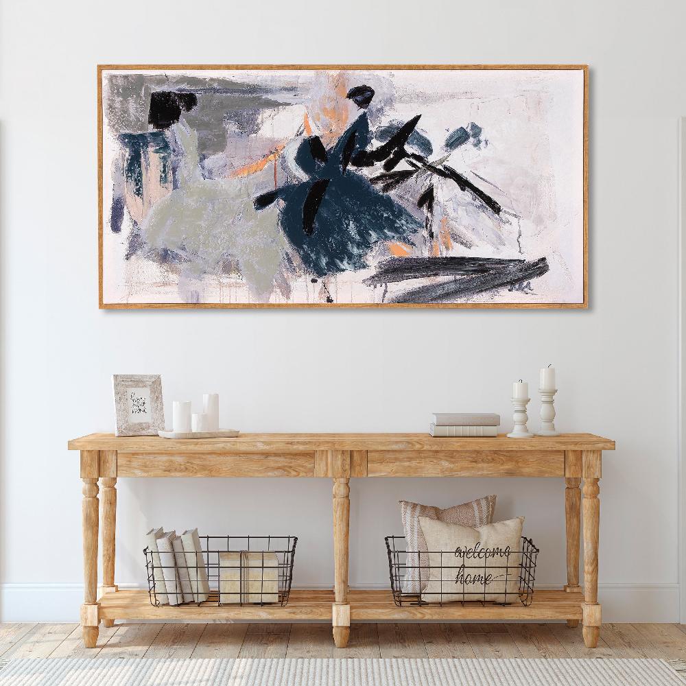 Dekoarte Cuadro Pintado A Mano Bailarina