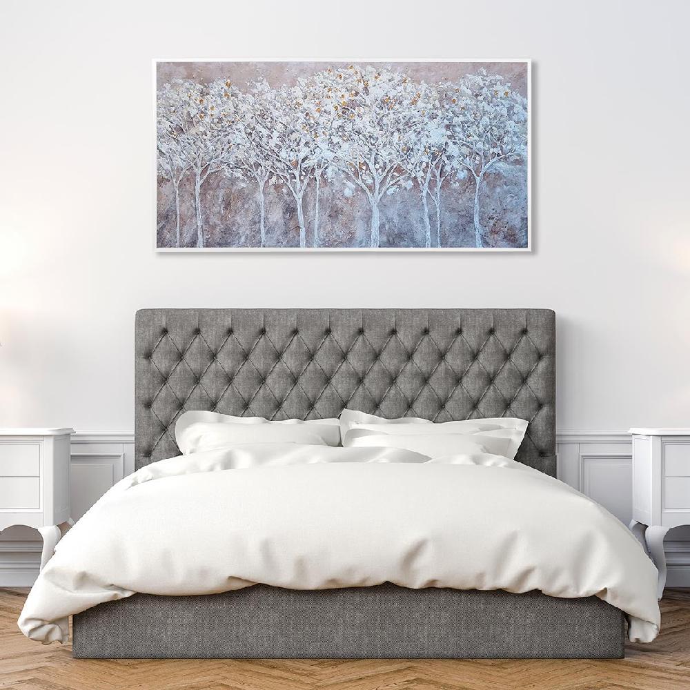 Dekoarte Cuadro Pintado A Mano Bosque