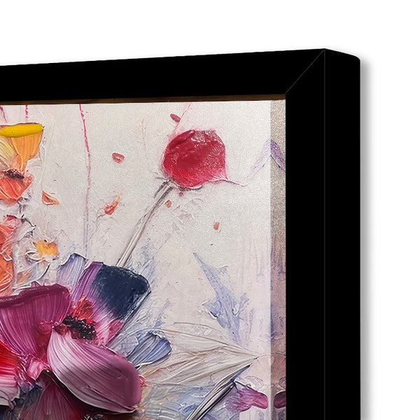 Dekoarte Cuadro Pintado A Mano Explosión Floral