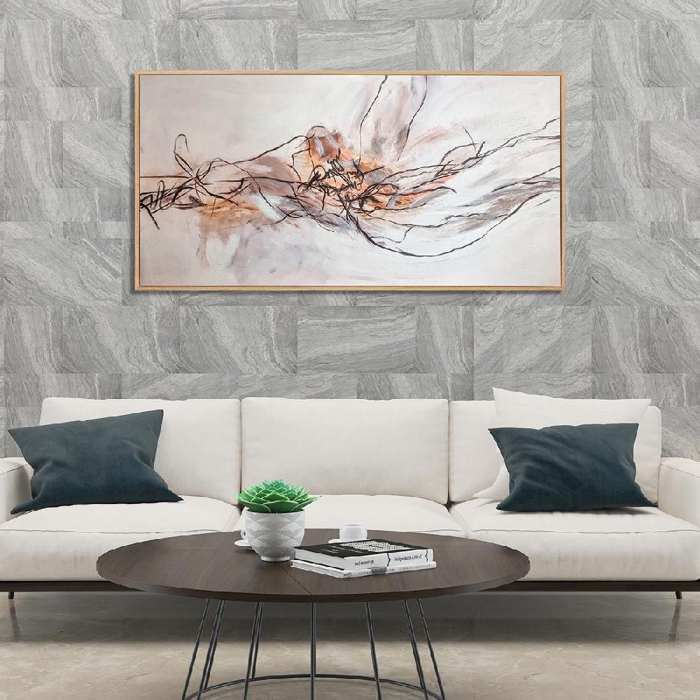 Dekoarte Cuadro Pintado A Mano Minimalista