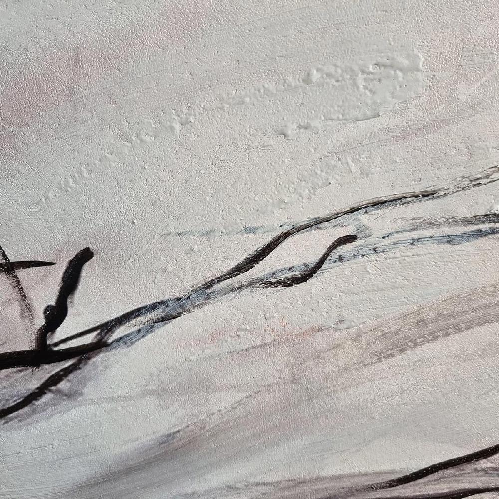 Dekoarte Cuadro Pintado A Mano Minimalista