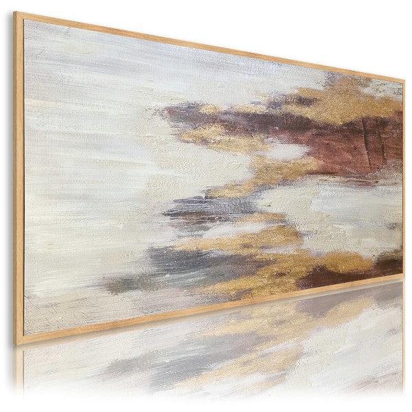 Dekoarte Cuadro pintado a mano niebla