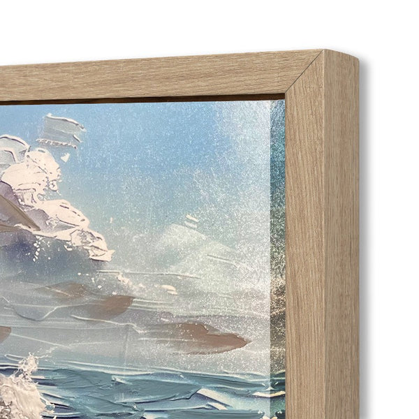 Dekoarte Cuadro Pintado A Mano Olas Eternas