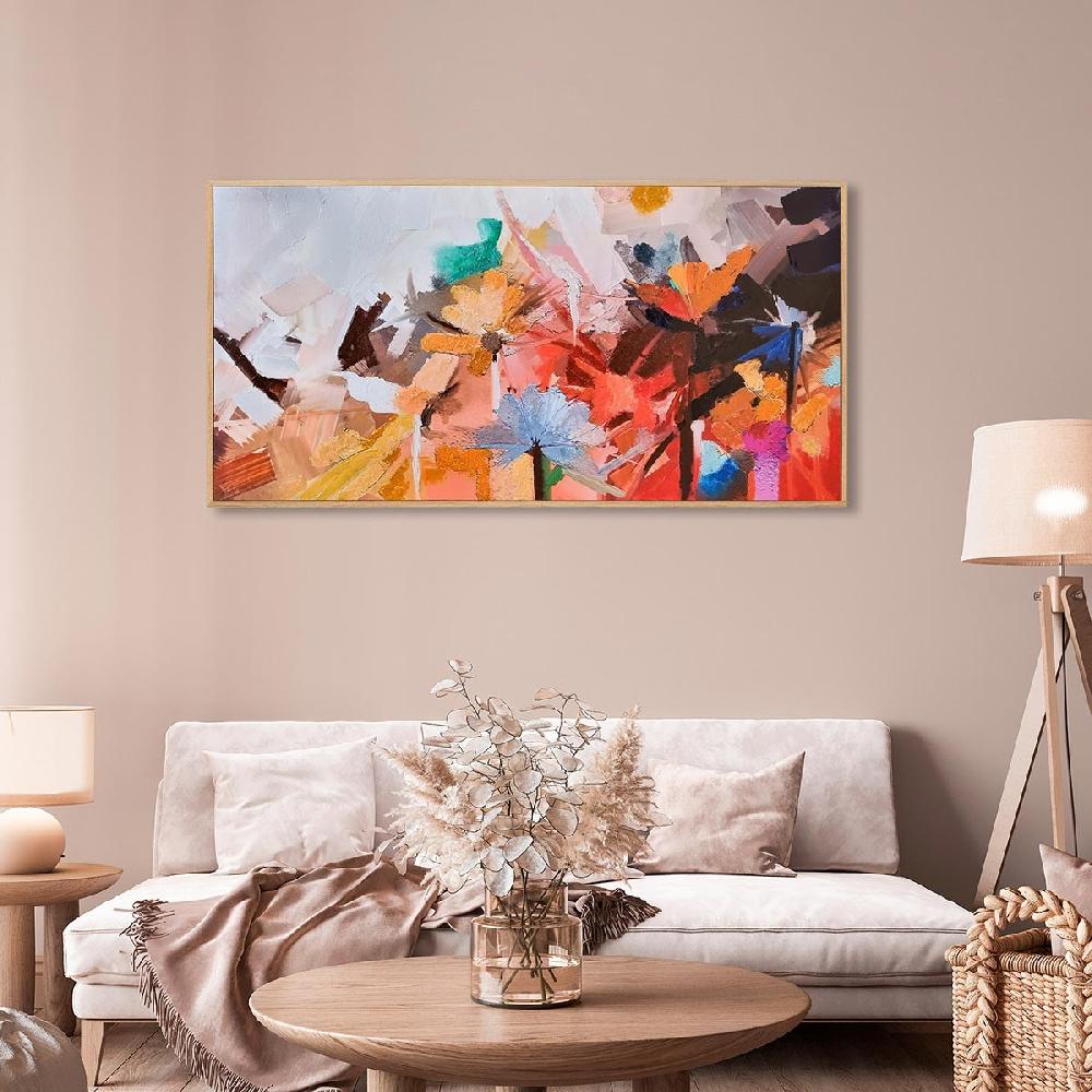 Dekoarte Cuadro Pintado A Mano Primavera