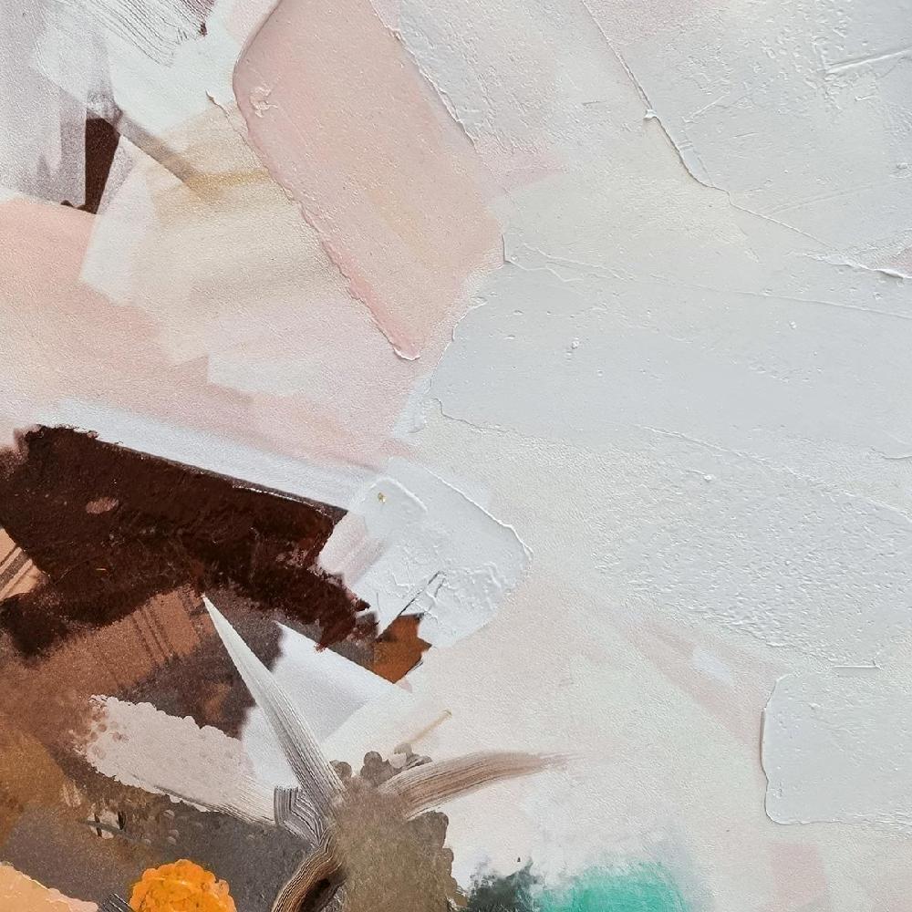 Dekoarte Cuadro Pintado A Mano Primavera