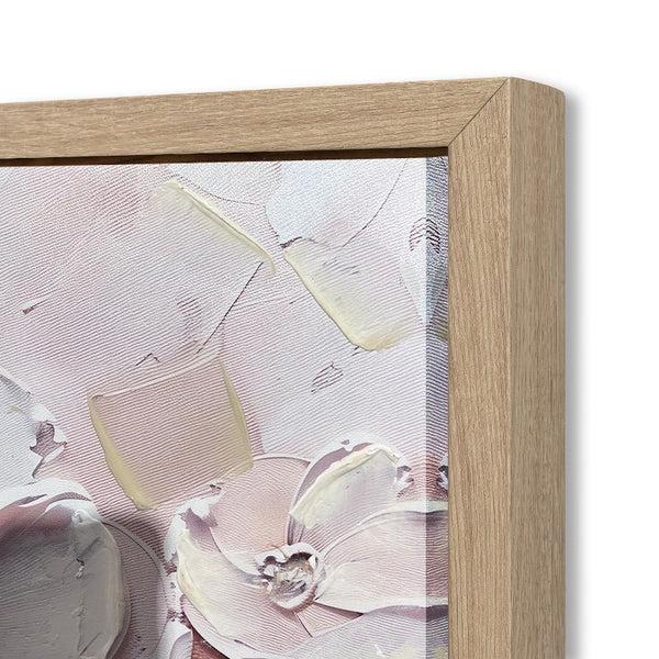 Dekoarte Cuadro Pintado A Mano Textura Floral