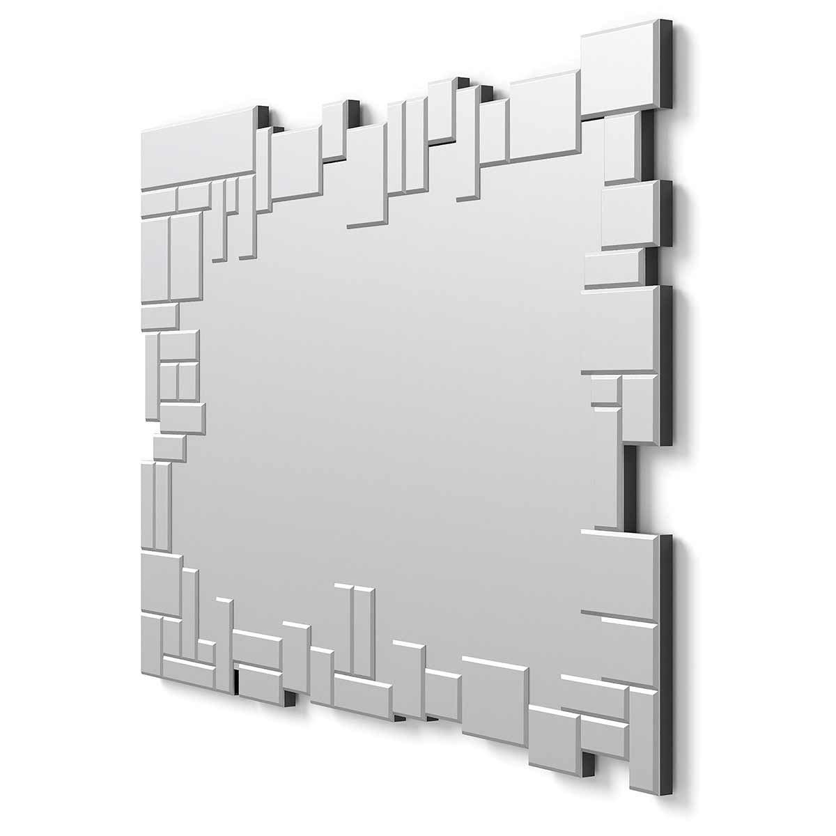 Dekoarte Espejos Modernos Con Luna Plateada - Decoración Elegante